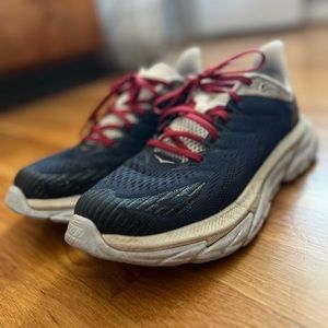 Hoka One One Clifton Edge Blue Running Shoes Women's Size 11